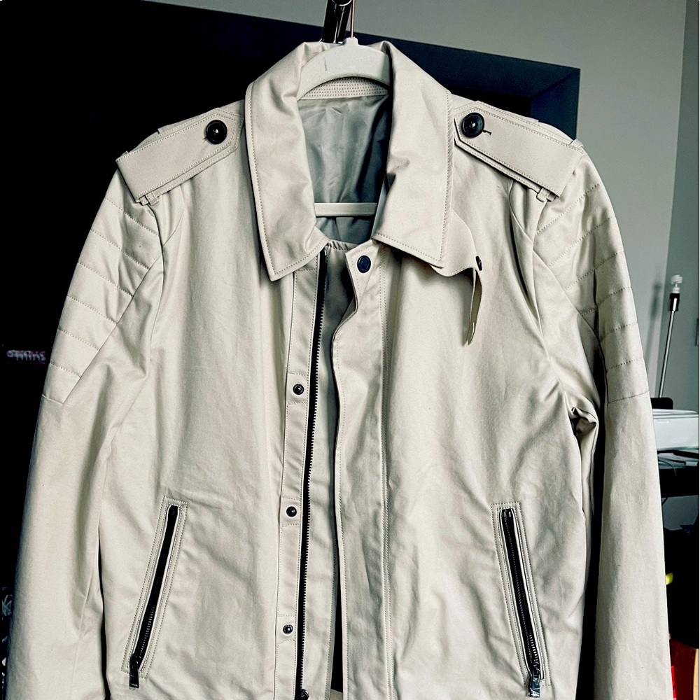 Mens rain jacket